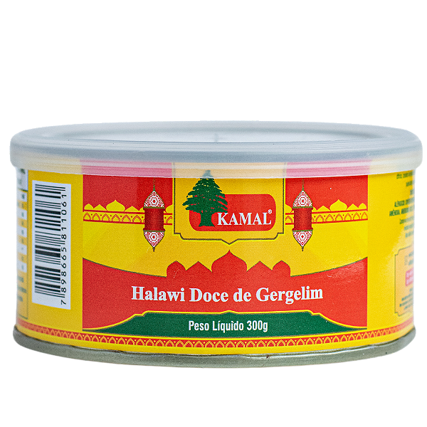 Halawai Doce de Gergelim Lata 300g - Kamal