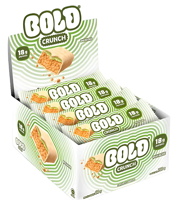 Barra de Proteína BOLD Crunch 12un PISTACHE 60G
