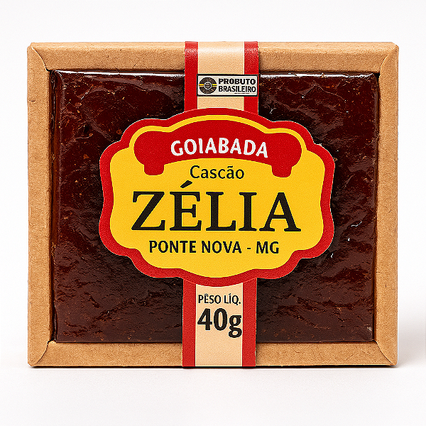 Goiabada Cascão Mini Zélia – 40g