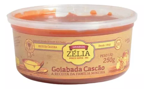 Goiabada Cascão Cremosa Zélia Pote 250g