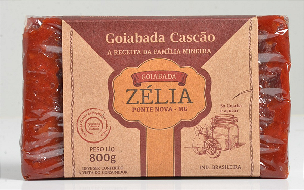 Goiabada Cascão Barra 800g Zélia