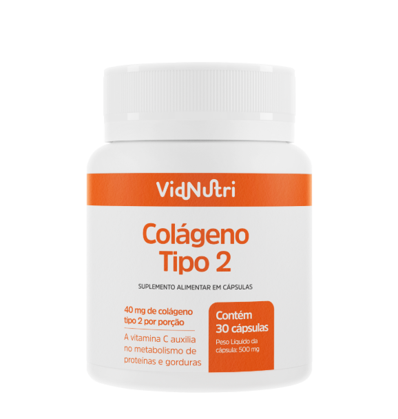 Colageno Tipo 2 II com VITAMINAS - VIDNUTRI