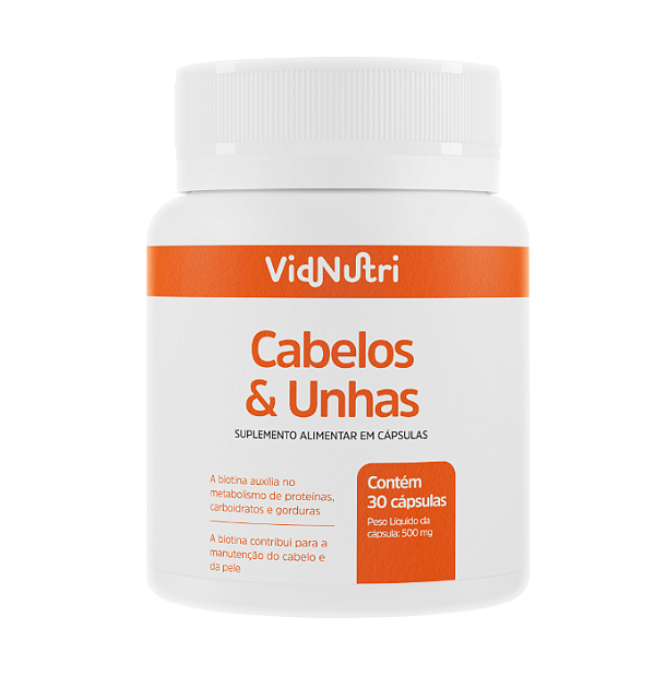 Cabelos e Unhas Original - VIDNUTRI