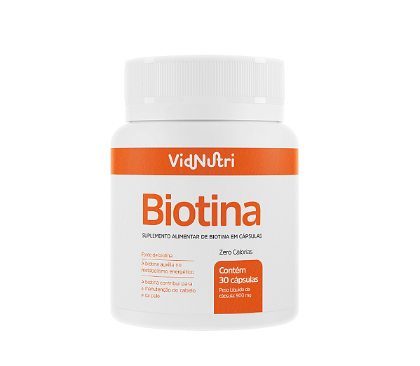 Biotina 100% IDR - VIDNUTRI