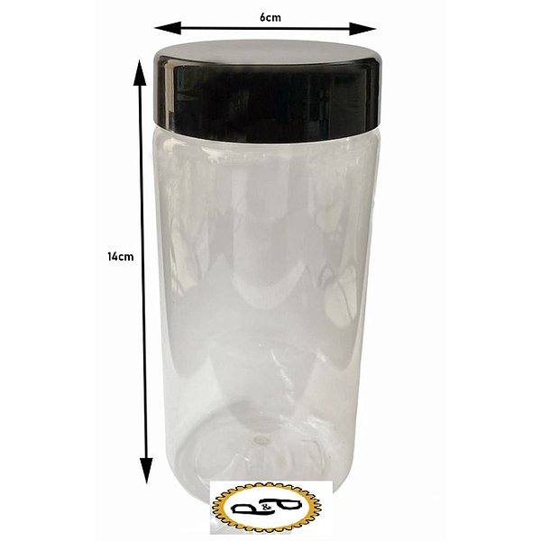 Pote Redondo Tampa Lisa 400ml