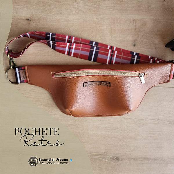 Bolsa Pochete Retrô  - Caramelo