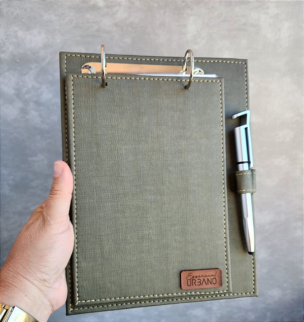 Bloco de Mesa - A5 - Deskware Oliva