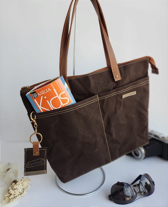 Urban Tote Bag - Marrom