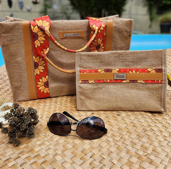 Kit Eco Brisa - Shopper Bag(Girassol)