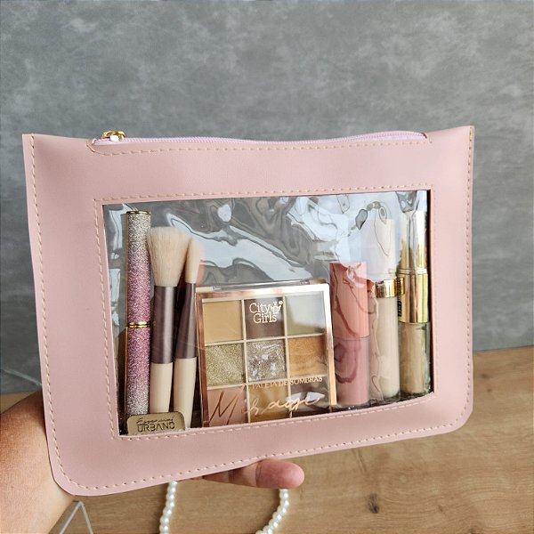 Makeup Bag - Slim Rosa