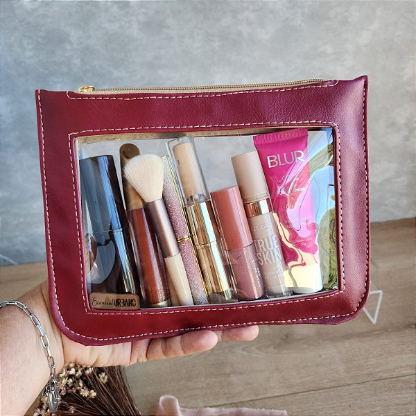 Makeup Bag - Slim - Vermelha