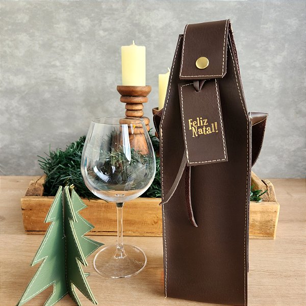 Wine Box - Porta-Vinho (café)