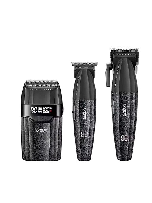 Combo VGR  Profe. VGR V 640 S3 Corte+ Acabamento + Shaver