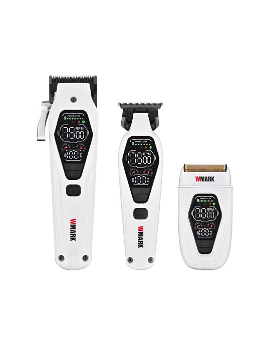 Kit de maquina Cabelo Profissional WMARK NG 7602 KIT