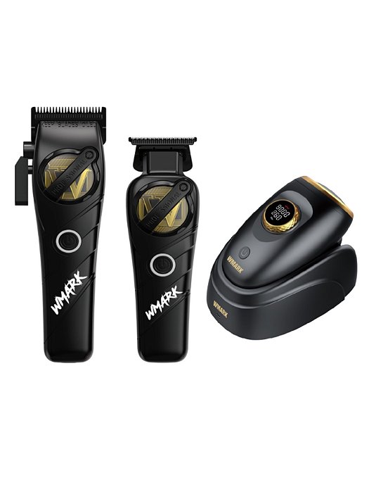 Combo Profissional Wmark Maquina de corte + Acabamento NG 8613 COR:Preto