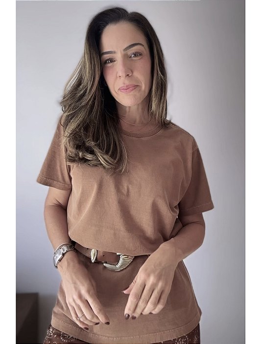 BLUSA VERANO MOCHA - 100% Algodão