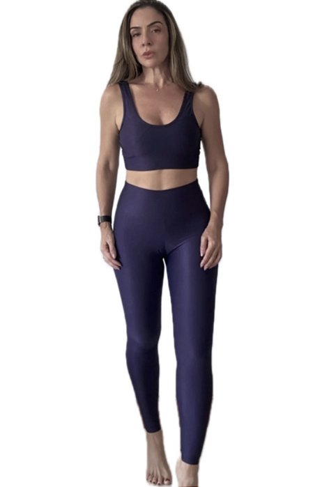 Conjunto Legging + Top Marinho