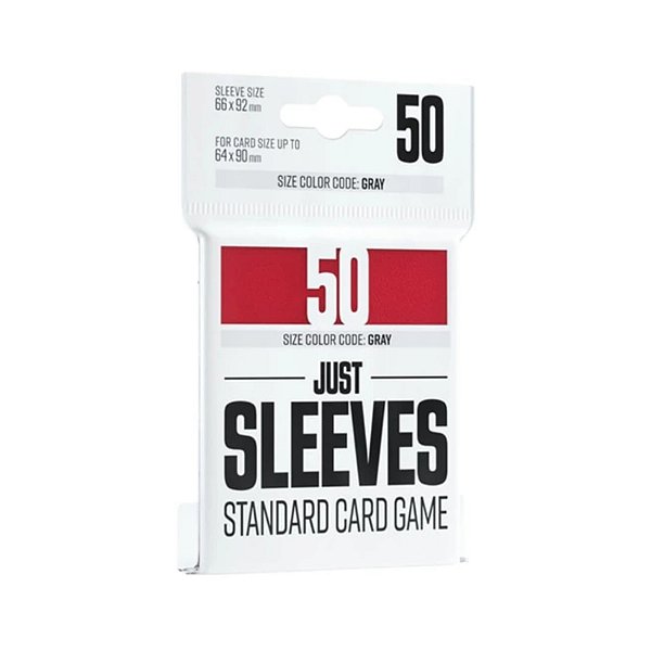 Just Sleeves Standard Card Game Red - Gamegenic