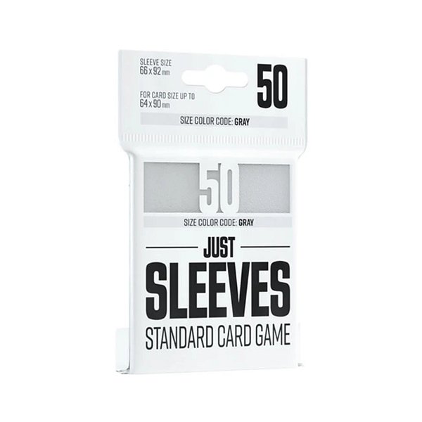 Just Sleeves Standard Card Game White - Gamegenic