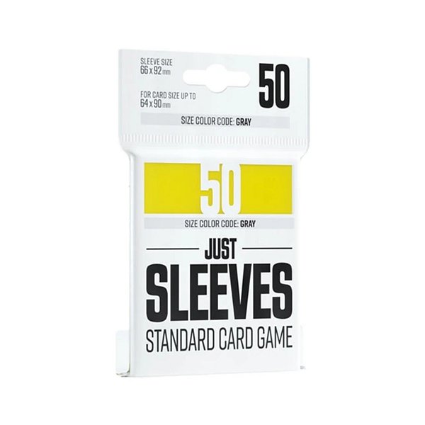Just Sleeves Standard Card Game Yellow - Gamegenic