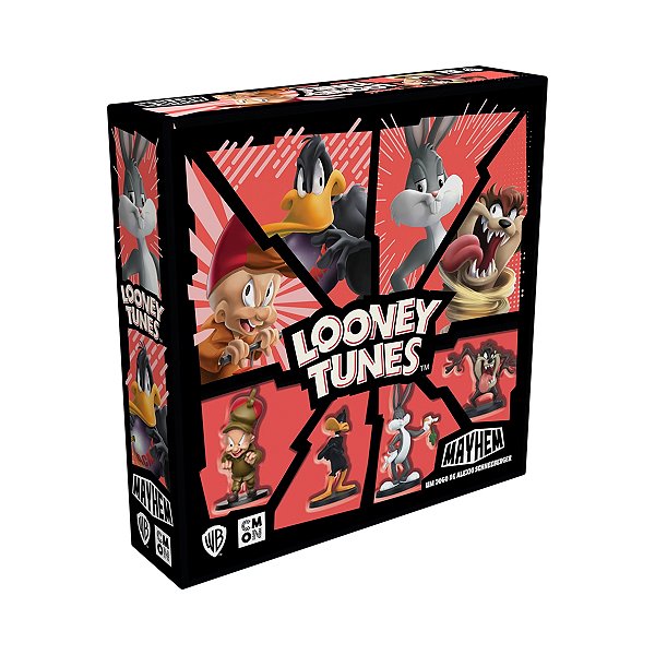 Jogo de Tabuleiro Looney Tunes Mayhem - Asmodee