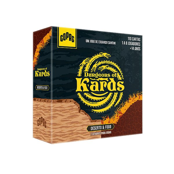 Jogo Dungeons of Kards - Deserto & Fogo - Copag