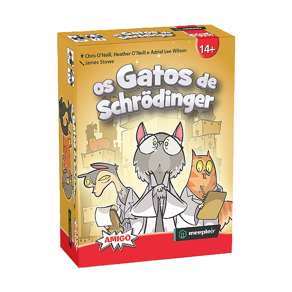 Jogo Os Gatos de Schrodinger - Meeplebr
