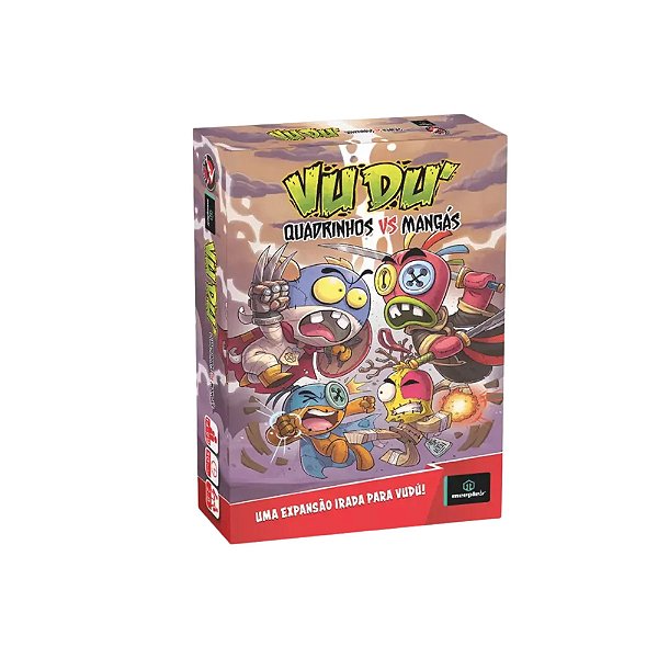 Jogo Vudu: Quadrinhos Vs. Mangas Expansão - Meeplebr