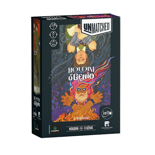 Unmatched: Houdini Vs. O Genio - iello - Meeplebr