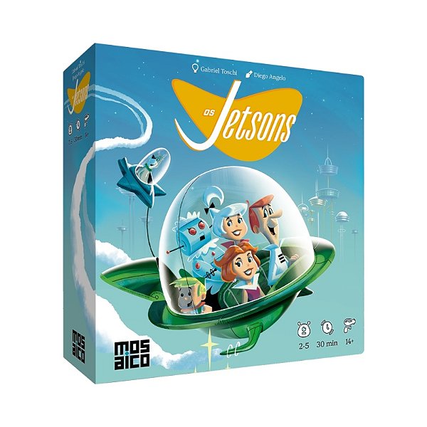 Jogo Os Jetsons + Carta Promo - Mosaico