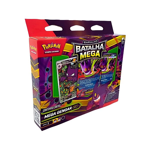 Pokémon TCG Baralho Batalha Mega Gengar Ex - Copag
