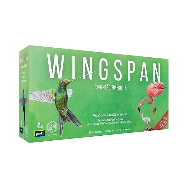 Jogo Wingspan Américas Expansão - Grok Games