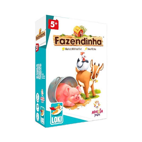 Jogo de Cartas Fazendinha - Adoleta Jogos