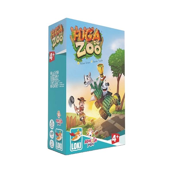 Jogo Fuga do Zoo - Adoleta Jogos
