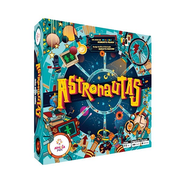 Jogo de Tabuleiro Astronautas - Adoleta Jogos