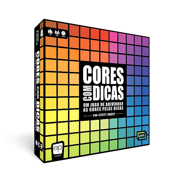 Jogo Cores Com Dicas - Grok Games