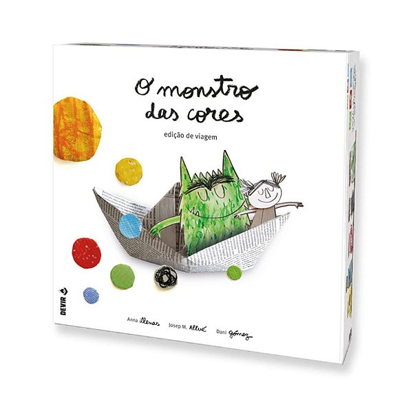 Jogo O Monstro Das Cores - Edição de Viagem - Devir