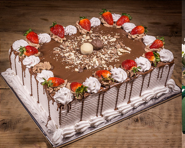 Bolo de tabuleiro 30 Fatias