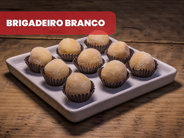 Docinho Brigadeiro Branco unidade