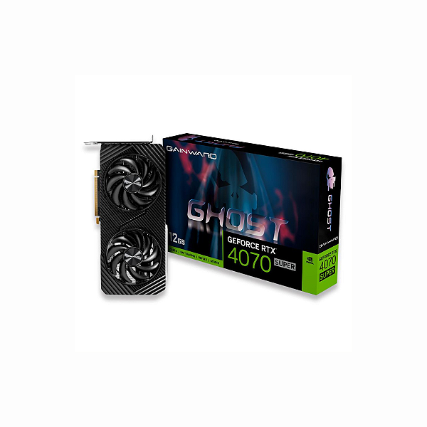 Placa De Vídeo Rtx 4070 12gb Super Ghost 192bits Gainward Ned407s019k9 1043b