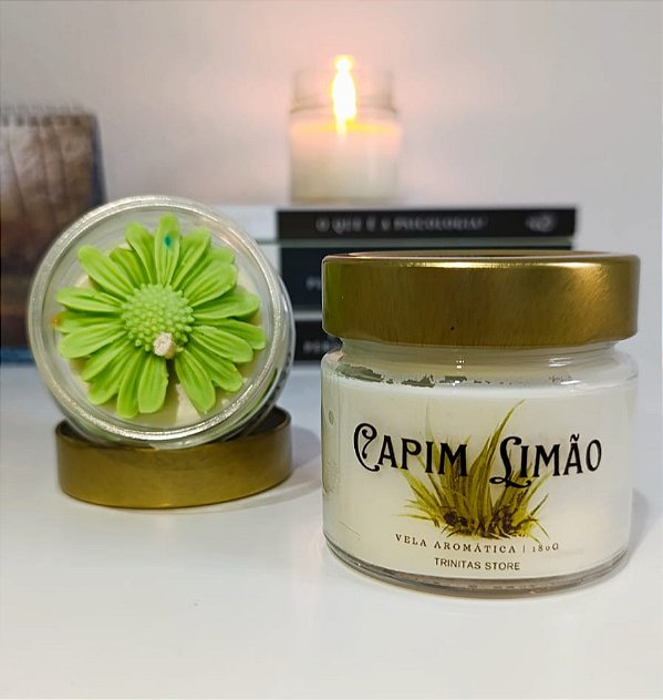 Vela Capim Limão - 180g