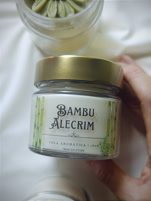 Vela Bambu & Alecrim - 180g