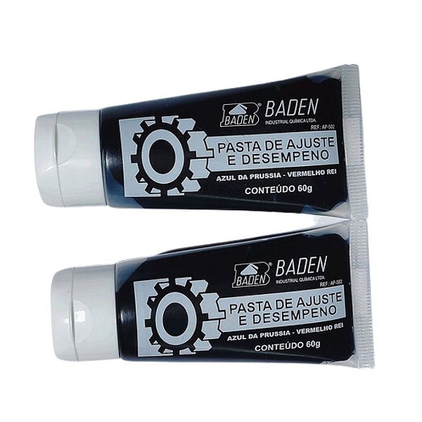 Kit 02 Pasta De Ajuste E Desempeno Azul Ap-502 60g Baden