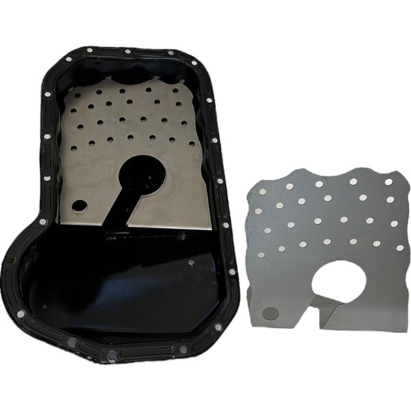 Defletor Do Carter Para Volkswagem Ap Em Aço Carbono Óleo