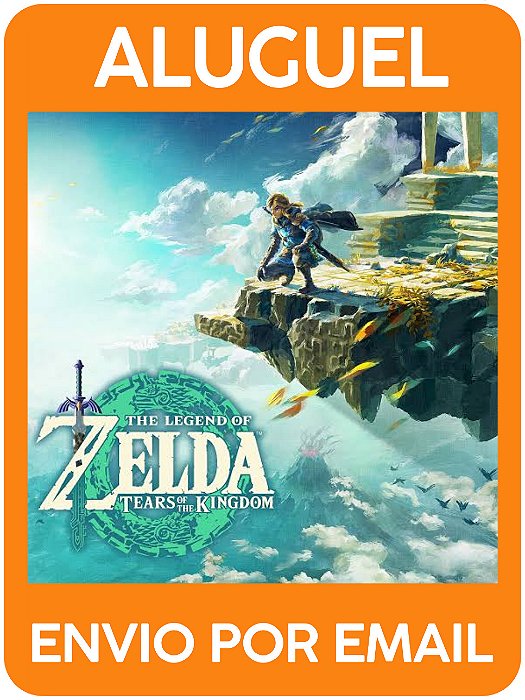 Zelda Tears of the Kingdom - Alugar jogo switch