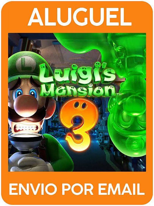 Luigi Mansion 3 - Alugar jogo switch