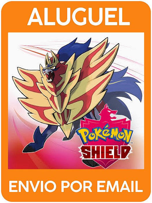 Pokémon Shield - Alugar jogo switch