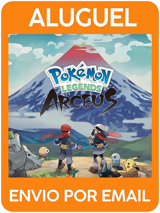 Pokémon Legends Arceus - Alugar jogo switch