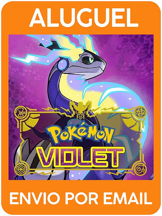 Pokémon Violet - Alugar jogo switch
