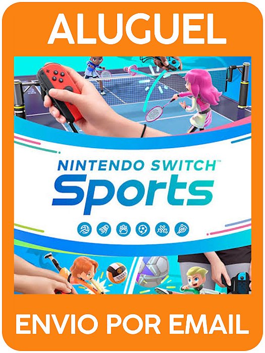 Nintendo Switch Sports - Alugar jogo switch
